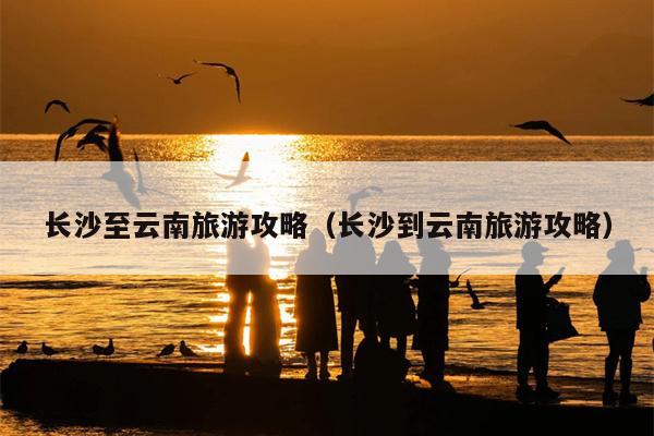 长沙至云南旅游攻略（长沙到云南旅游攻略）
