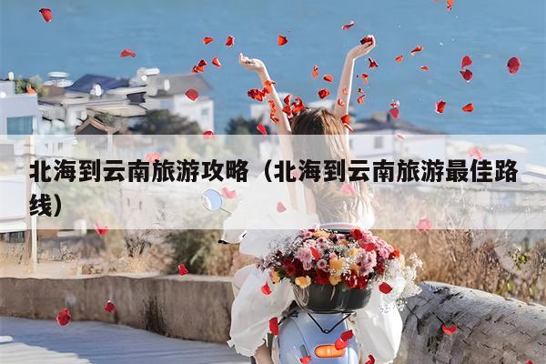 北海到云南旅游攻略（北海到云南旅游最佳路线）