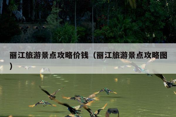 丽江旅游景点攻略价钱（丽江旅游景点攻略图）