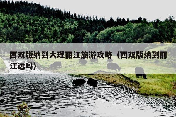 西双版纳到大理丽江旅游攻略（西双版纳到丽江远吗）