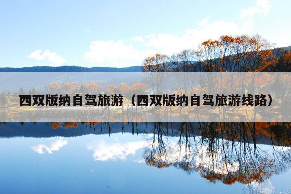 西双版纳自驾旅游（西双版纳自驾旅游线路）