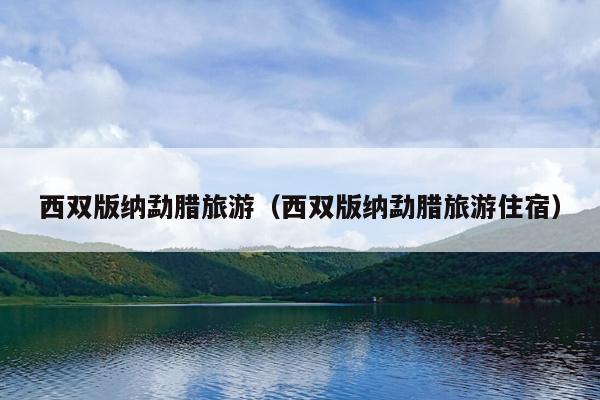 西双版纳勐腊旅游（西双版纳勐腊旅游住宿）