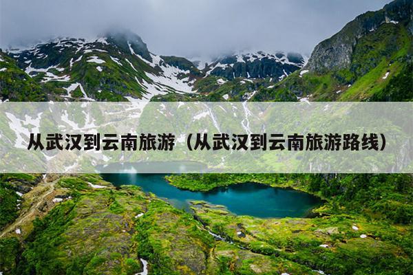 从武汉到云南旅游（从武汉到云南旅游路线）