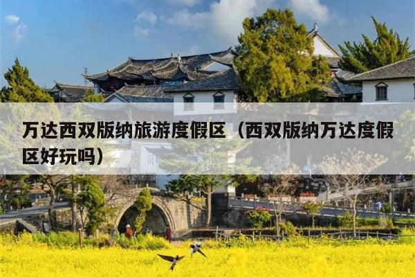 万达西双版纳旅游度假区（西双版纳万达度假区好玩吗）
