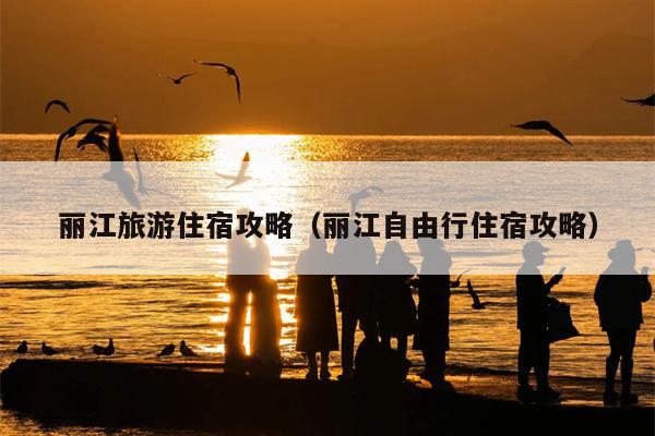 丽江旅游住宿攻略（丽江自由行住宿攻略）