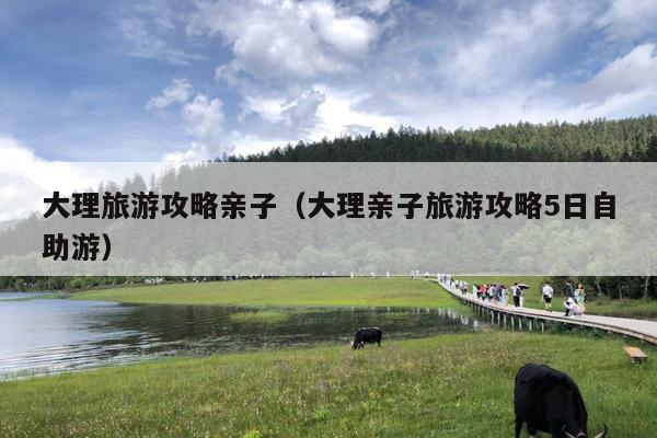 大理旅游攻略亲子（大理亲子旅游攻略5日自助游）