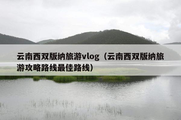 云南西双版纳旅游vlog（云南西双版纳旅游攻略路线最佳路线）