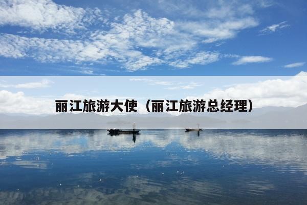 丽江旅游大使（丽江旅游总经理）