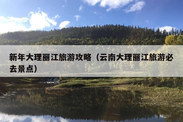 新年大理丽江旅游攻略（云南大理丽江旅游必去景点）
