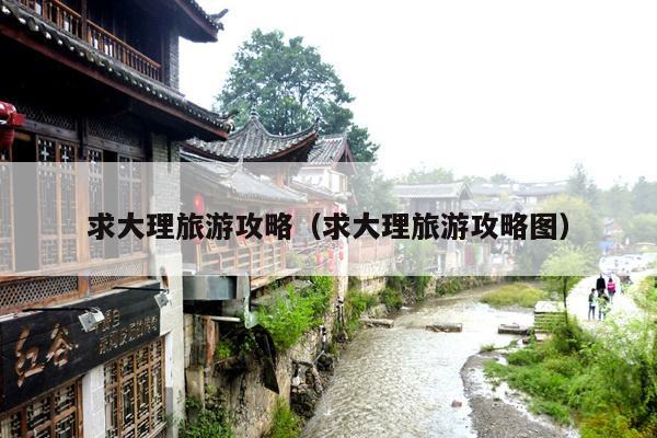 求大理旅游攻略（求大理旅游攻略图）