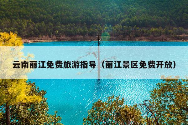 云南丽江免费旅游指导（丽江景区免费开放）