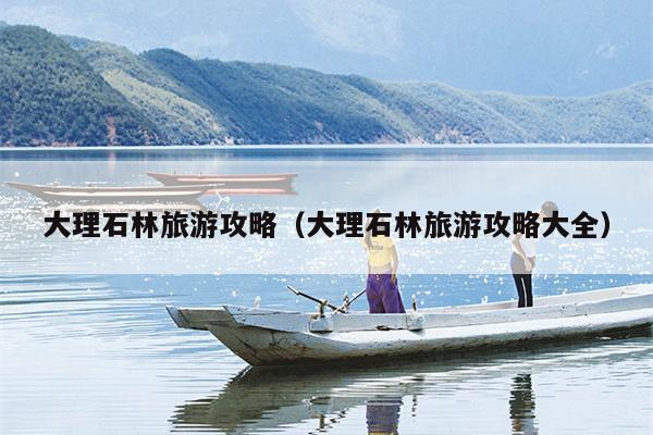 大理石林旅游攻略（大理石林旅游攻略大全）