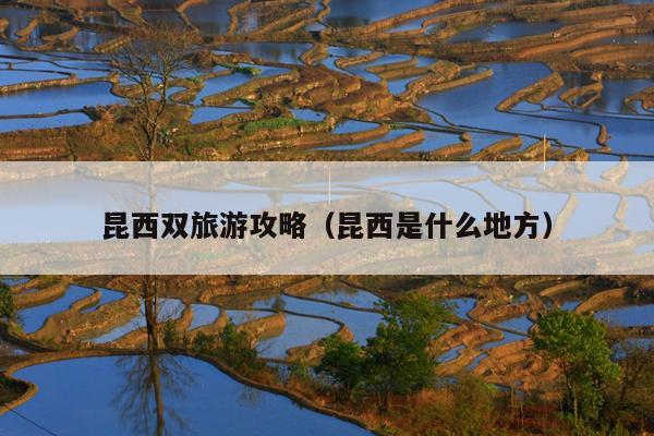 昆西双旅游攻略（昆西是什么地方）