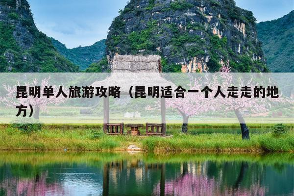昆明单人旅游攻略（昆明适合一个人走走的地方）